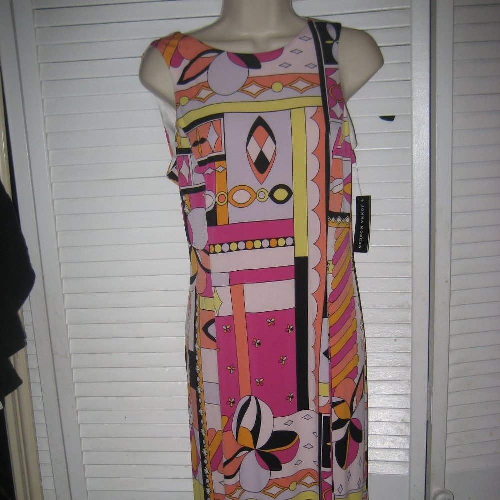 DONNA MORGAN DRESS MAXI PUCCISH SZ 10